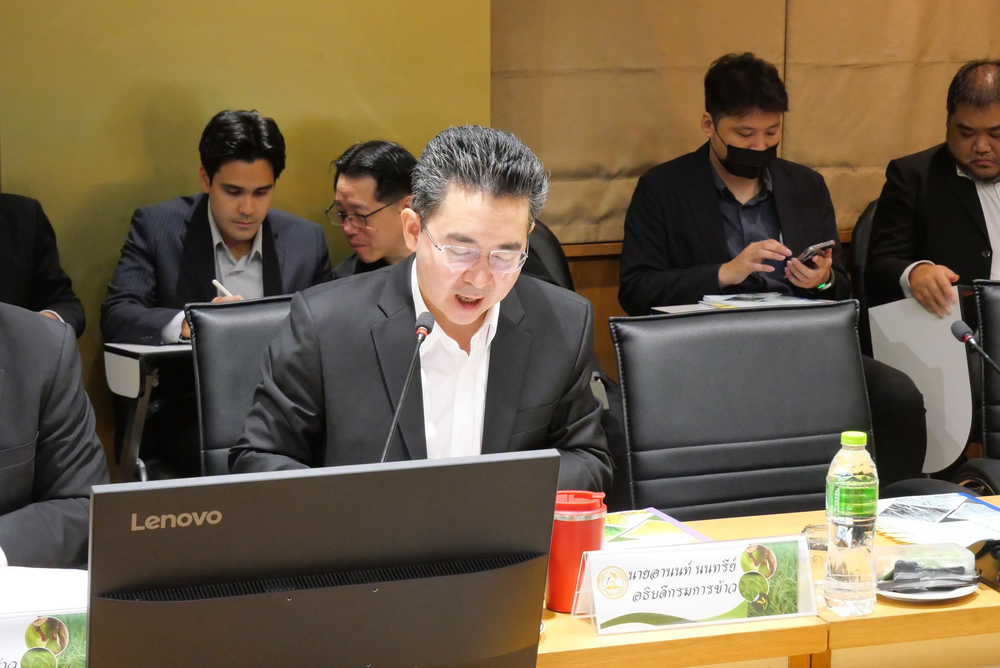 title - ผู้ตรวจราชการ ส.ป.ก.ร่วมการประชุมคณะอนุกรรมการนโยบายและบริหารข้าวแห่งชาติด้านการผลิต ครั้งที่ 1/2569 
